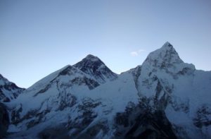 Sunrise view of Mount Everest from Kala Patthar