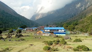 Ghunsa village on Kanchenjunga base camp trekking