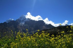 route map of trek from lukla to everest base camp trek