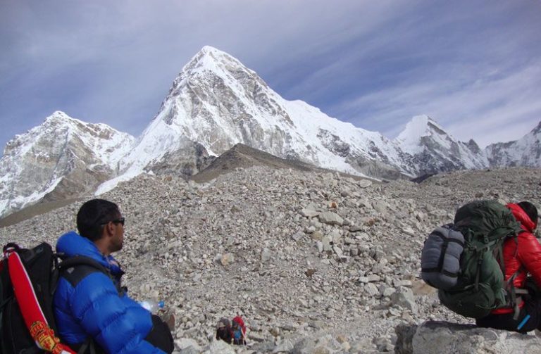 Gorakshep Village With Lobuche To Gorak Shep Distance, Weather, Altitude