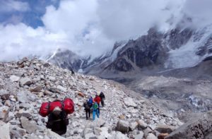 Lobuche to Everest base camp