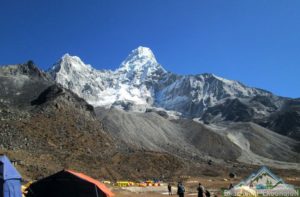 Ama dablam base camp trekking in Nepal with nearby package to explore Khumbu region in the Himalayas