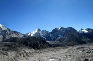 Khumbu glacier to Kongma la pass difficulty and elevation a part of Everest 3 passes trek