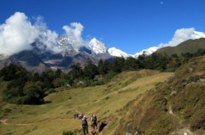 Day Hiking in Nepal from Namche Bazaar to National Park Museum & Everest view point