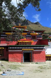 Khumjung Monastery at Khumjung village Nepal
