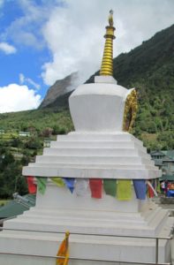 Chhorten at Chheplung village on Lukla sightseeing one of the best things to see in Lukla area
