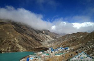 Gokyo Village in Nepal highlight part of Gokyo valley trek 10 days walk around Gokyo lakes & Gokyo ri 