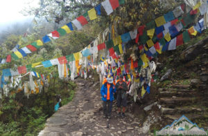 Kharikhola to Chaurikharka to Everest base camp trekking in Nepal